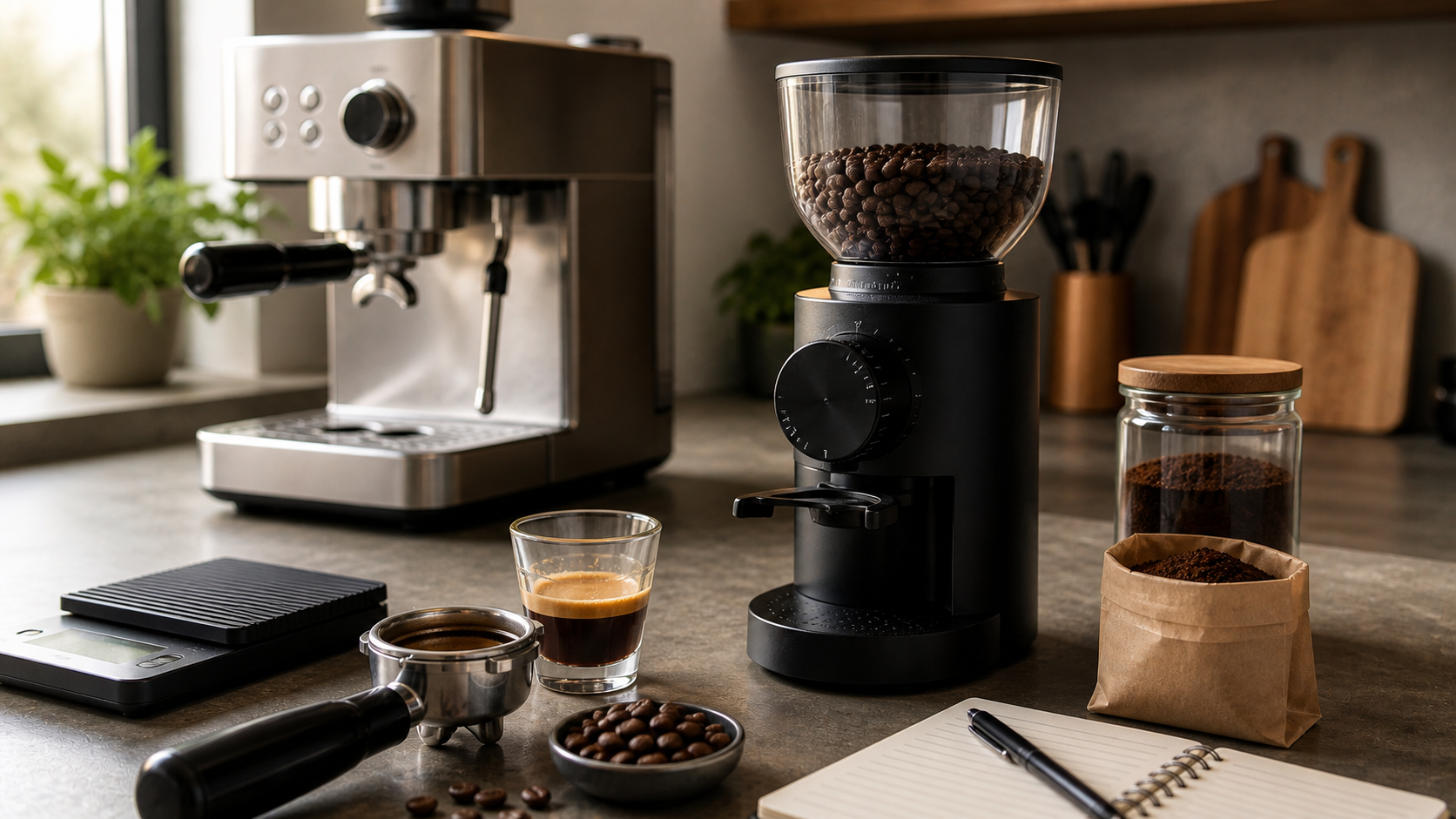 Do You Need a Grinder for Espresso? testing bench