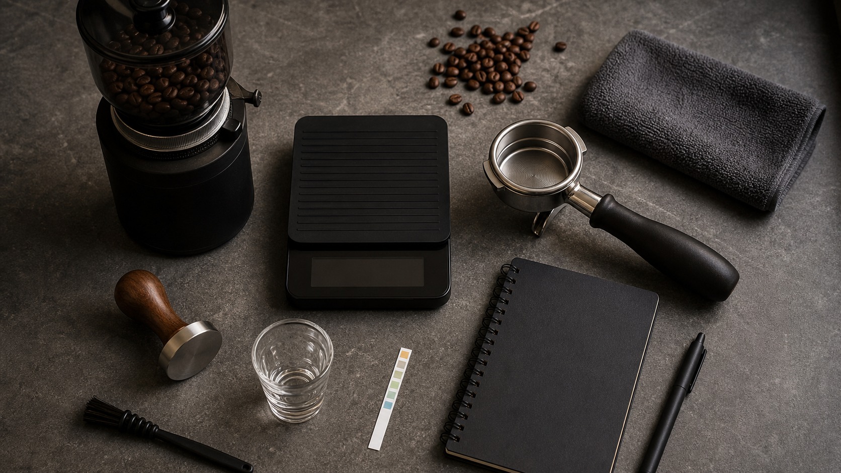 Espresso tools and product reference contact sheet